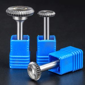 Tip Y  90  Gradi b'forma ta 'diska ta' tungstenu tal-azzar li jdur tal-burrs għall-illustrar tal-metall